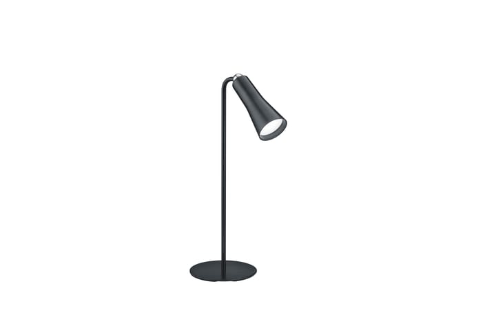 LED-Pöytävalaisin Maxi Ladattava Mattamusta - Trio - PH lamppu - Verkkovalaisin - Pöytävalaisin - Ikkunavalaisin jalalla - Kaarivalaisin - Olohuoneen valaisin - Yöpöydän valaisin - Tiffanylamppu - Riisipaperivalaisin