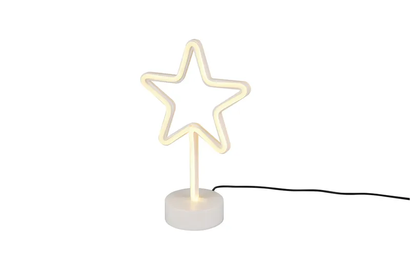 LED-Pöytävalaisin Star Valkoinen, TRIO