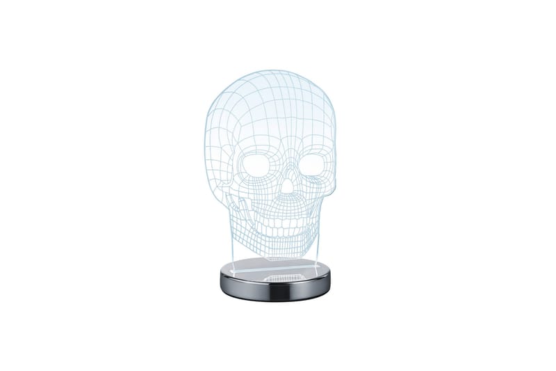 LED-Pöytävalaisin Skull Kromi - TRIO - Valaistus - Sisävalaistus & lamput - Pöytävalaisin