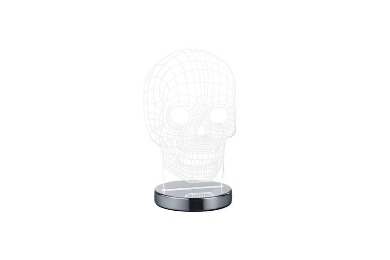 LED-Pöytävalaisin Skull Kromi - TRIO - Valaistus - Sisävalaistus & lamput - Pöytävalaisin