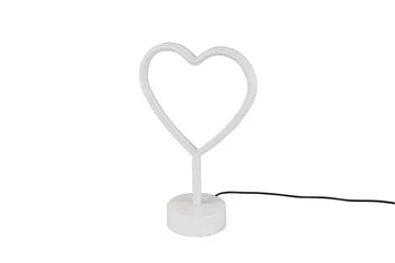LED-Pöytävalaisin Heart Valkoinen - TRIO - Valaistus - Sisävalaistus & lamput - Pöytävalaisin