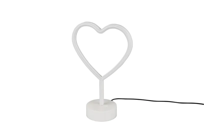 LED-Pöytävalaisin Heart Valkoinen - TRIO - Valaistus - Sisävalaistus & lamput - Pöytävalaisin