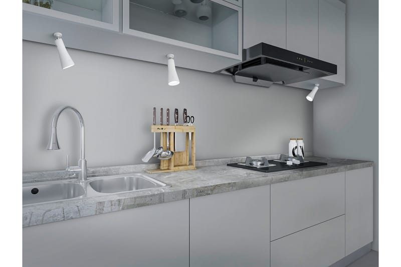 LED-Pöytävalaisin Maxi Ladattava Mattavalkoinen - Trio - Valaistus - Sisävalaistus & lamput - Pöytävalaisin