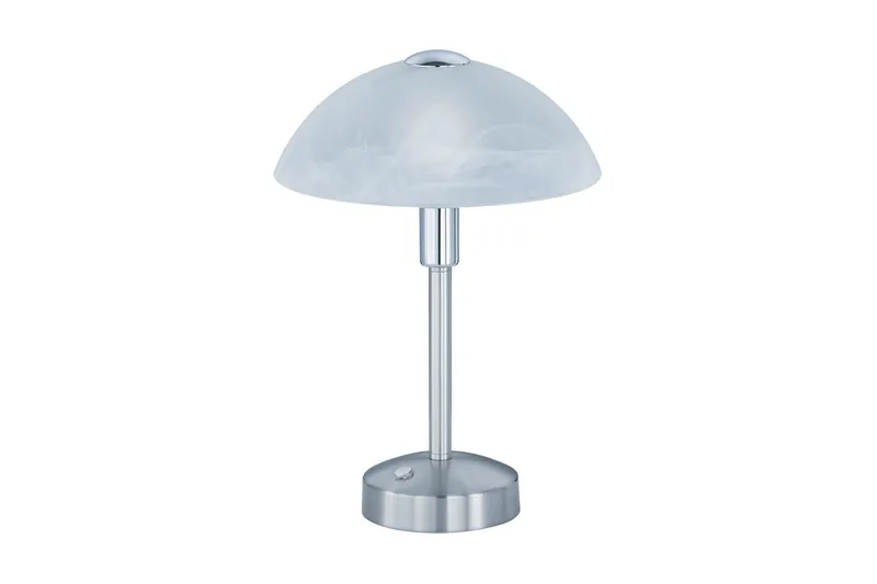 LED-Pöytävalaisin Donna Ø22,5 cm Harjattu Teräs, TRIO