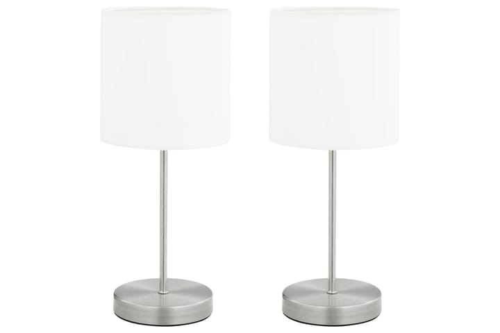 Pöytävalaisimet 2 kpl kosketuspainikkeilla valkoinen E14 - Valkoinen - PH lamppu - Verkkovalaisin - Pöytävalaisin - Ikkunavalaisin jalalla - Kaarivalaisin - Olohuoneen valaisin - Yöpöydän valaisin - Tiffanylamppu - Riisipaperivalaisin