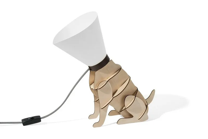 Pöytävalaisin Isna 24 cm, Valkoinen