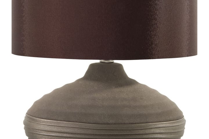 Pöytävalaisin Lima 34 cm - Ruskea - Olohuoneen valaisin - Riisipaperivalaisin - Kaarivalaisin - Yöpöydän valaisin - Ikkunavalaisin jalalla - Tiffanylamppu - PH lamppu - Pöytävalaisin - Verkkovalaisin