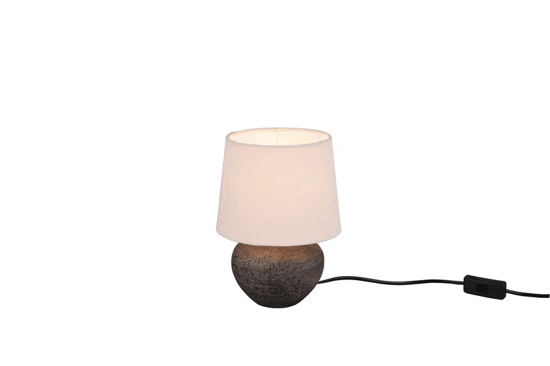 Pöytävalaisin Lou 18 cm E14 Ruskea, TRIO