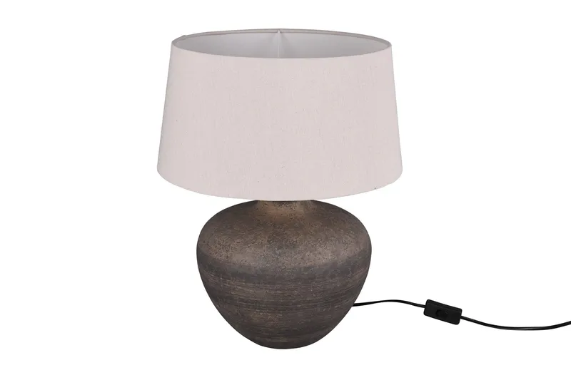 Pöytävalaisin Lou 38 cm E14 Ruskea, TRIO