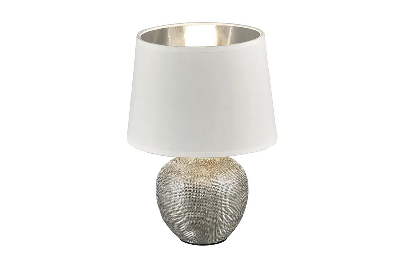Pöytävalaisin Luxor Ø18 cm Hopea, TRIO