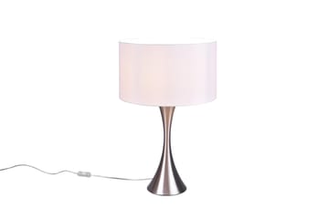 Pöytävalaisin Sabia 62 cm E27 Harjattu Teräs/Valkoinen - TRIO - Valaistus - Sisävalaistus & lamput - Pöytävalaisin