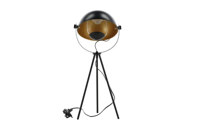 Pöytävalaisin Search, Musta/Messinki