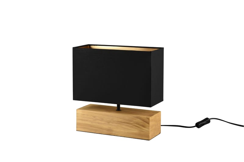Pöytävalaisin Woody 30 cm Musta/Puu - Trio - Valaistus - Sisävalaistus & lamput - Pöytävalaisin