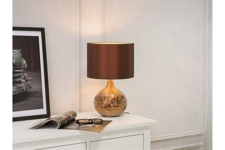 Pöytävalaisin Yakima 28 cm - Ruskea - Kaarivalaisin - PH lamppu - Verkkovalaisin - Pöytävalaisin - Lightbox - Tiffanylamppu - Riisipaperivalaisin