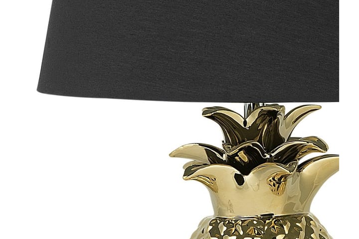 Pöytävalaisin Pineapple 32 cm - Kulta - Olohuoneen valaisin - Riisipaperivalaisin - Kaarivalaisin - Yöpöydän valaisin - Ikkunavalaisin jalalla - Tiffanylamppu - PH lamppu - Pöytävalaisin - Verkkovalaisin