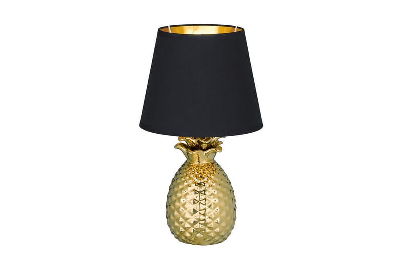 Pöytävalaisin Pineapple Ø20 cm Kulta/Musta - TRIO - Riisipaperivalaisin - Lightbox - Kaarivalaisin - Pöytävalaisin - Tiffanylamppu - PH lamppu - Verkkovalaisin