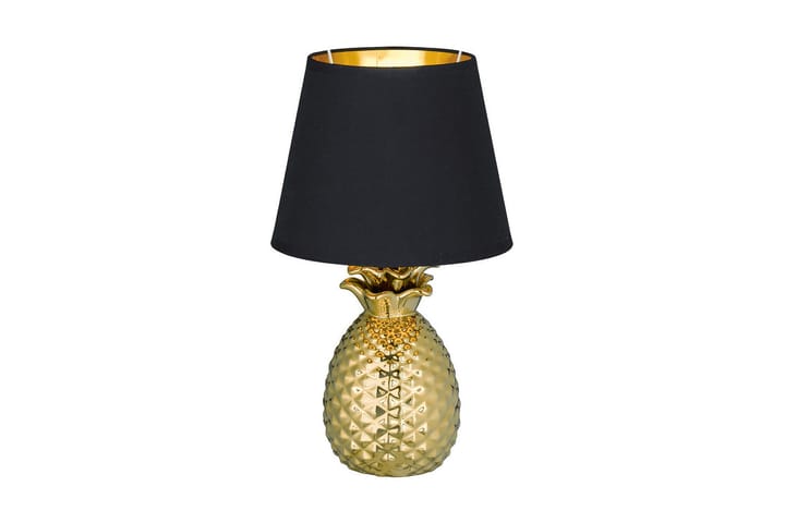 Pöytävalaisin Pineapple Ø20 cm Kulta/Musta - TRIO - Kaarivalaisin - PH lamppu - Verkkovalaisin - Pöytävalaisin - Lightbox - Tiffanylamppu - Riisipaperivalaisin