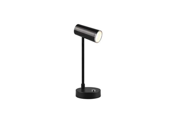 LED-Pöytävalaisin Lenny Ladattava Musta - TRIO - Kaarivalaisin - Lightbox - PH lamppu - Työpöytävalaisin - Verkkovalaisin - Tiffanylamppu - Riisipaperivalaisin - Lukuvalo pöytä