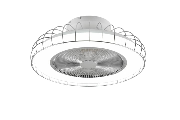 LED-Tuuletinplafondi Sandfjord WiZ Kromi - TRIO - Tiffanylamppu - Olohuoneen valaisin - Plafondit - Kattovalaisin