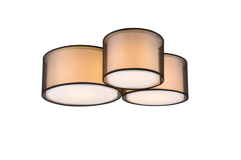 Kattovalaisin Burton 3-os E27 Mattamusta, TRIO