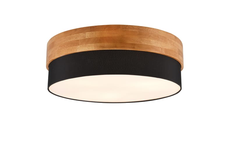 Kattovalaisin Seasons 50 cm E14 Musta/Puu, TRIO