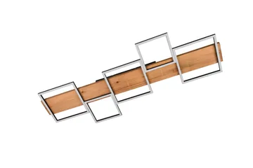 LED-Kattovalaisin Harper 115 cm Mattamusta/Puu - TRIO - Valaistus - Sisävalaistus & lamput - Riippuvalaisimet