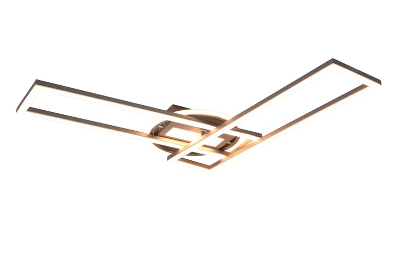 LED-Kattovalaisin Twister Harjattu Teräs - TRIO - Valaistus - Sisävalaistus & lamput - Riippuvalaisimet