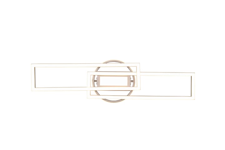 LED-Kattovalaisin Twister Harjattu Teräs - TRIO - Olohuoneen valaisin - Riisipaperivalaisin - Lightbox - Tiffanylamppu - Verkkovalaisin - Kattovalaisin makuuhuone - Kaarivalaisin - Kattovalaisin
 - Riippuvalaisimet - Kattovalaisin keittiö - PH lamppu - Ikkunavalaisin riippuva