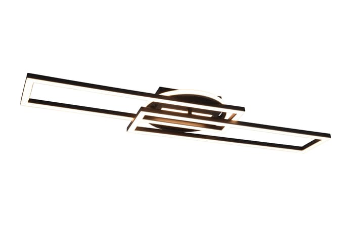LED-Kattovalaisin Twister Mattamusta - TRIO - Olohuoneen valaisin - Riisipaperivalaisin - Lightbox - Tiffanylamppu - Verkkovalaisin - Kattovalaisin makuuhuone - Kaarivalaisin - Kattovalaisin
 - Riippuvalaisimet - Kattovalaisin keittiö - PH lamppu - Ikkunavalaisin riippuva
