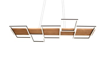 LED-Riippuvalaisin Harper  Mattamusta/Puu - TRIO - Valaistus - Sisävalaistus & lamput - Riippuvalaisimet