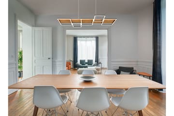 LED-Riippuvalaisin Harper  Mattamusta/Puu - TRIO - Valaistus - Sisävalaistus & lamput - Riippuvalaisimet