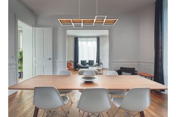 LED-Riippuvalaisin Harper  Mattamusta/Puu - TRIO - Valaistus - Sisävalaistus & lamput - Riippuvalaisimet