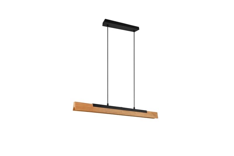 LED-Riippuvalaisin Kerala Mattamusta/Puu - TRIO - Valaistus - Sisävalaistus & lamput - Riippuvalaisimet