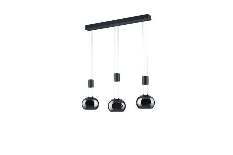 LED-Riippuvalaisin Madison 3-os Mattamusta - TRIO - Valaistus - Sisävalaistus & lamput - Riippuvalaisimet