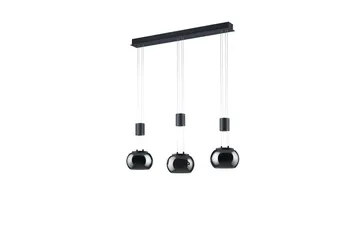 LED-Riippuvalaisin Madison 3-os Mattamusta - TRIO - Valaistus - Sisävalaistus & lamput - Riippuvalaisimet