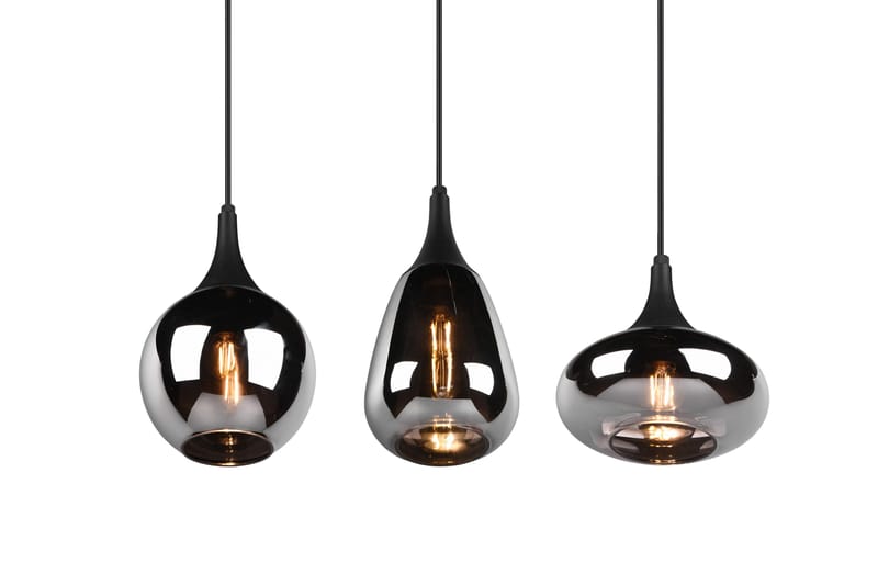 Riippuvalaisin Lumina 3-os E14 Mattamusta - TRIO - Valaistus - Sisävalaistus & lamput - Riippuvalaisimet