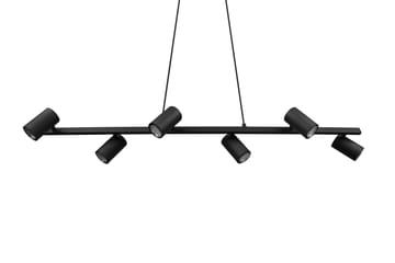 Riippuvalaisin Marley 115 cm 6-os. Mattamusta - Trio - Valaistus - Sisävalaistus & lamput - Riippuvalaisimet