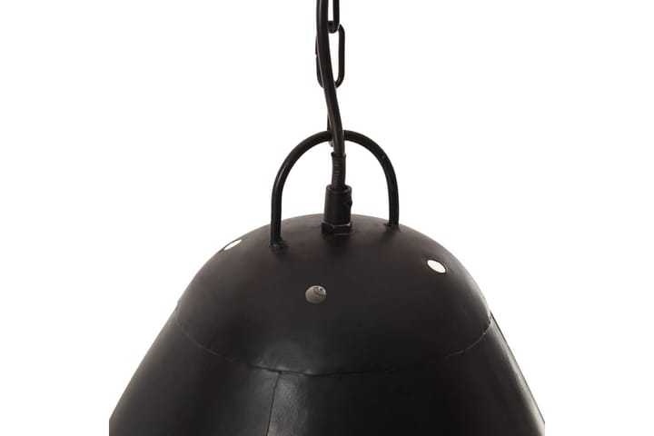 Teollistyylinen riippuvalaisin 25 W syvänmusta pyöreä 32 cm - Musta - Olohuoneen valaisin - Riisipaperivalaisin - Lightbox - Tiffanylamppu - Verkkovalaisin - Kattovalaisin makuuhuone - Kaarivalaisin - Kattovalaisin
 - Riippuvalaisimet - Kattovalaisin keittiö - PH lamppu - Ikkunavalaisin riippuva