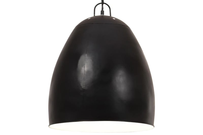 Teollistyylinen riippuvalaisin 25 W syvänmusta pyöreä 42 cm - Musta - Valaistus - Sisävalaistus & lamput - Riippuvalaisimet