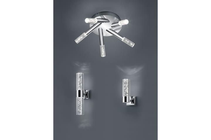 LED-Seinävalaisin H2O Kromi - TRIO - Riisipaperivalaisin - Kaarivalaisin - Seinävalaisimet - Tiffanylamppu - Verkkovalaisin - PH lamppu - Lightbox