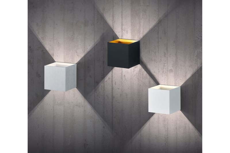 LED-Seinävalaisin Louis Harjattu Alumiini - TRIO - Valaistus - Sisävalaistus & lamput - Seinävalaisimet