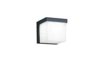 LED-Seinävalaisin Yangtze 3,5W Musta - TRIO - Piha & ulkoaltaat - Piha-alue - Sisäänkäynti - Sisäänkäynnin valaistus
