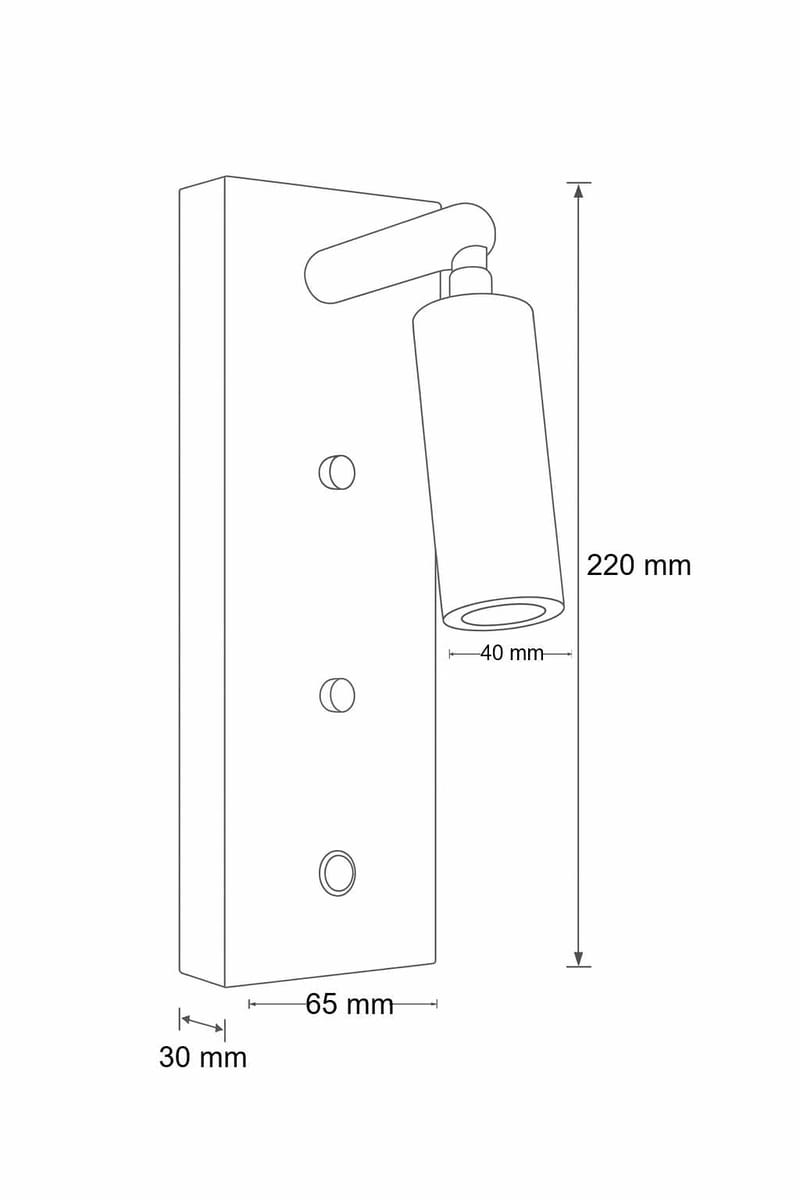 Orvyn seinävalaisin 13 cm - Valaistus - Sisävalaistus & lamput - Seinävalaisimet - Seinäplafondi