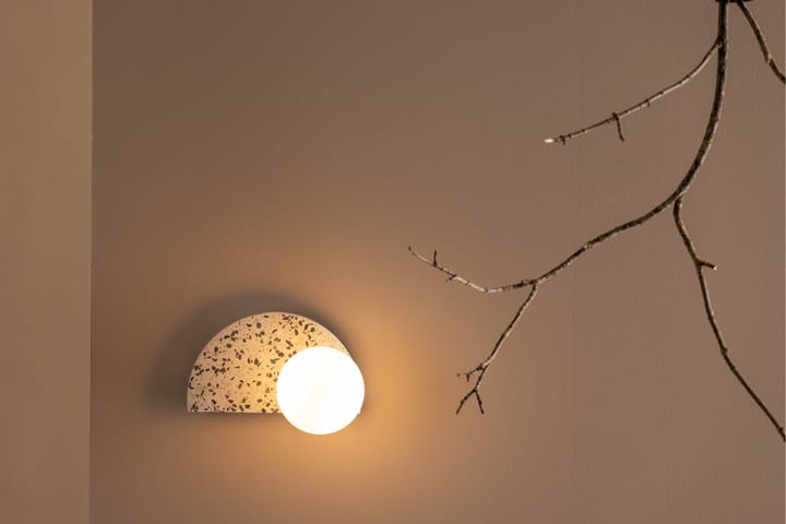 Seinäplafondi Fabien 11 cm - Valkoinen - Lightbox - PH lamppu - Verkkovalaisin - Kaarivalaisin - Seinäplafondi - Tiffanylamppu - Riisipaperivalaisin