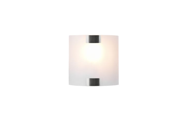 Seinävalaisin Pura 20 cm Harjattu Teräs - Trio - Riisipaperivalaisin - Tiffanylamppu - Verkkovalaisin - Lightbox - Kaarivalaisin - Seinäplafondi - PH lamppu