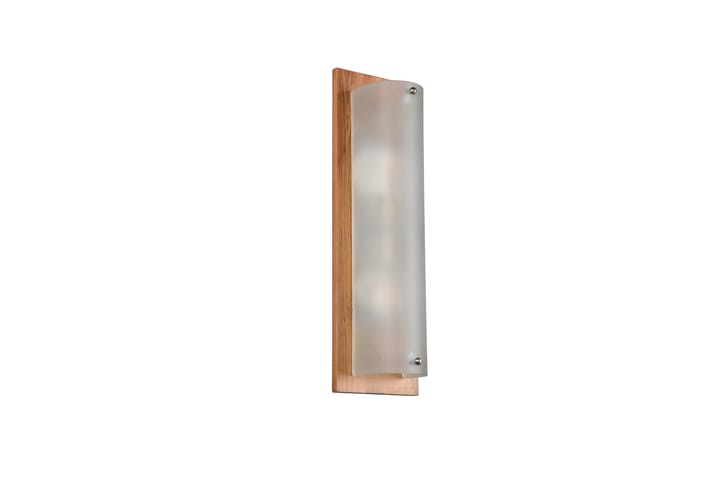Seinävalaisin Pali 45x14 cm 2xE27 Puu - TRIO - Riisipaperivalaisin - Tiffanylamppu - Verkkovalaisin - Lightbox - Kaarivalaisin - Seinäplafondi - PH lamppu