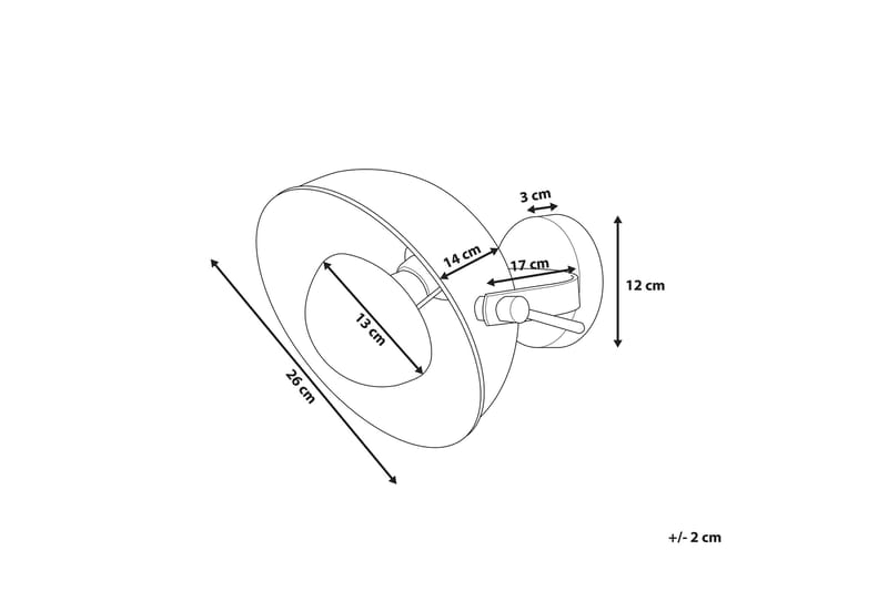 Seinävalaisin Thames 26 cm - Valaistus - Sisävalaistus & lamput - Seinävalaisimet - Seinävalaisin