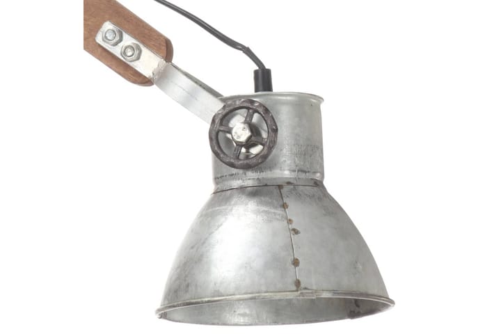 Teollisuustyylinen seinävalaisin hopea pyöreä E27 - Hopea - Seinävalaisin makuuhuone - Riisipaperivalaisin - Kaarivalaisin - Verkkovalaisin - Seinävalaisin - PH lamppu - Lightbox - Tiffanylamppu