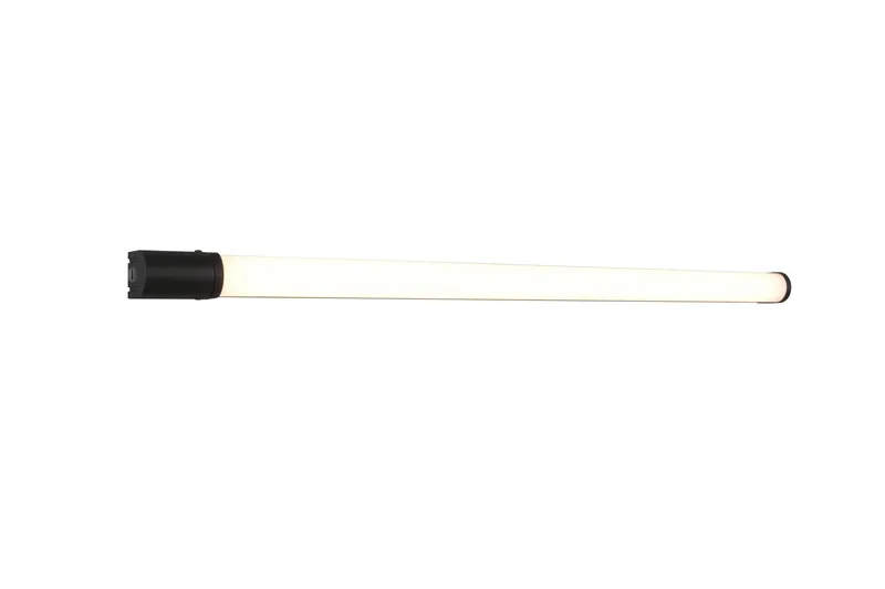 Seinävalaisin Piera H2O LED 119 cm Mattamusta, TRIO