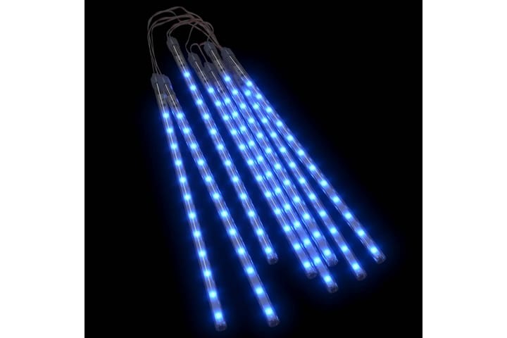 Meteorivalot 8 kpl 30 cm 192 x LED sininen sisä/ulko - Sininen - Tunnelmavalaistus